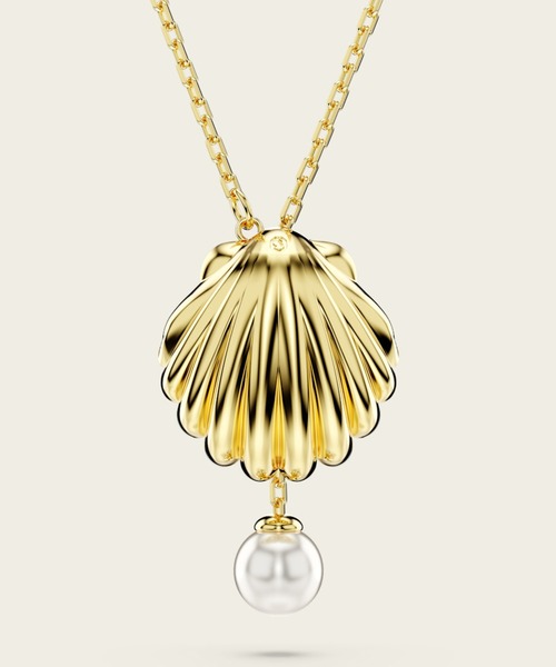 公式】【スワロフスキー】Idyllia Yペンダント クリスタル・パール, 貝