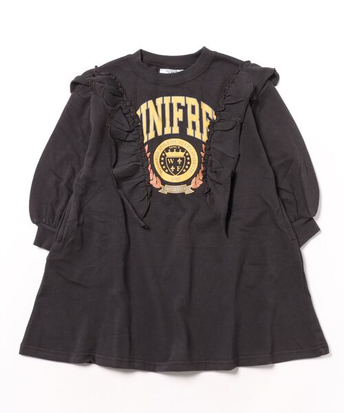 Life Support Products(ライフサポートプロダクツ)の「ボリュームフリルワンピース(ワンピース・キッズ・オフホワイト/ライトブルー/チャコール・90/100/110/120/130/140/150)」の22枚目の写真