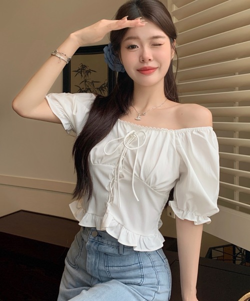 DEPAREILLE/半袖ブラウス/38/--/GRY/無地/b1133afb057 SHIRT / BLOUSE｜DÉPAREILLÉ｜デパリエ オフィシャルサイト