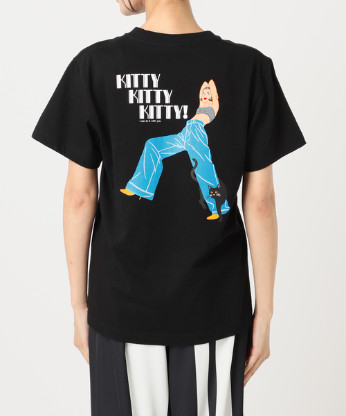 HARDY NOIR（アルディーノアール）の「HARDY NOIR × AZUSA IIDA KITTY KITTY KITTY Tシャツ（Tシャツ/カットソー・レディース・ブラック・FREE）」の15枚目の写真