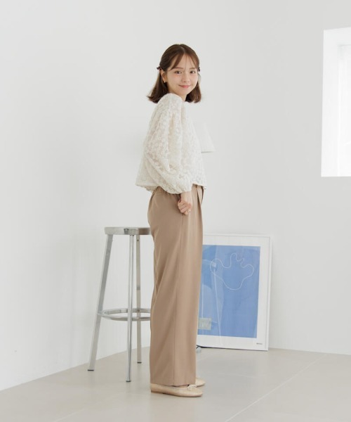 flower(フラワー)の「チャームベロアリボンクリップ(バレッタ/ヘアクリップ・レディース・ブラック/ブラウン・A/B)」の7枚目の写真