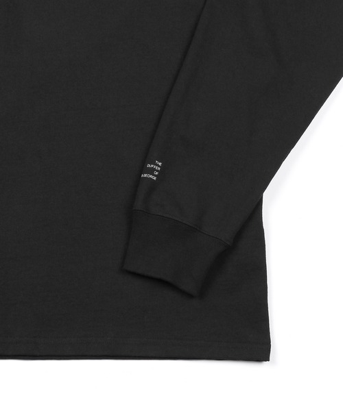 【ミツタカ】The DUFFER  ヘンリーネックカットソー 黒 L 新品 The DUFFER of St.GEORGE OFFICIAL ONLINE SHOP｜The DUFFER of