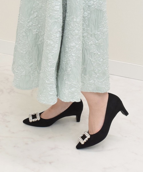 Bridget Birkin（ブリジットバーキン）の「【Bridget Birkin】ポインテッドビジューパンプス(541044)（パンプス・レディース・ブラック系その他2・22.5/23/23.5/24/24.5）」の5枚目の写真