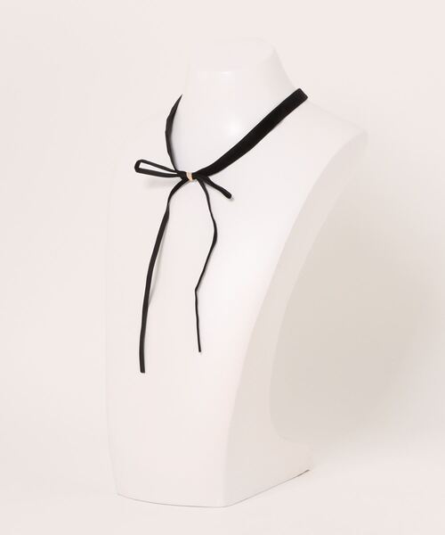 Port(ポート)の「【 Port / ポート 】韓国風 ベロア リボンチョーカー(チョーカー・レディース・バーガンディー/ブラック・FREE)」の12枚目の写真