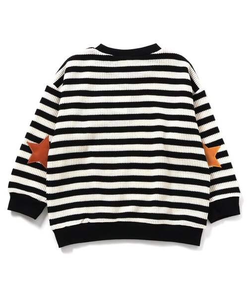 BREEZE(ブリーズ)の「肘パッチロンT(Tシャツ/カットソー・キッズ・エメラルド/その他2/レインボー・110/100/90/80/140/130/120)」の11枚目の写真