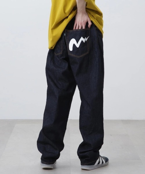 MANASTASH(マナスタッシュ)の「MANASTASH/マナスタッシュ DENIM SKATER PT(デニムパンツ・メンズ・ダークインディゴブルー・MEDIUM/LARGE)」の1枚目の写真