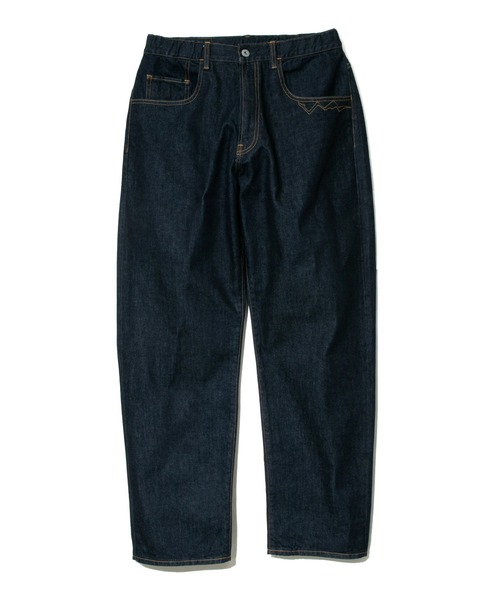 MANASTASH(マナスタッシュ)の「MANASTASH/マナスタッシュ DENIM SKATER PT(デニムパンツ・メンズ・ダークインディゴブルー・MEDIUM/LARGE)」の2枚目の写真