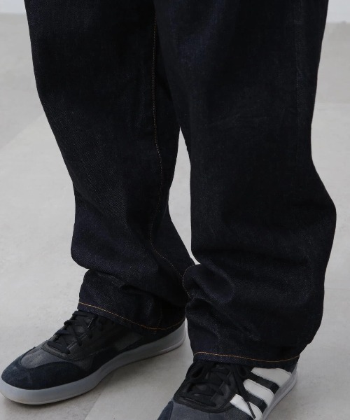 MANASTASH(マナスタッシュ)の「MANASTASH/マナスタッシュ DENIM SKATER PT(デニムパンツ・メンズ・ダークインディゴブルー・MEDIUM/LARGE)」の6枚目の写真
