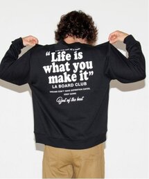 GLAZOS（グラソス）の「【大人向けサイズあり】【プチプラ】アソートバックプリントトレーナー（スウェット）」