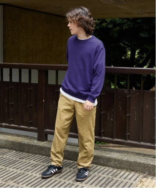 GLAZOS(グラソス)の「【大人向けサイズあり】【プチプラ】アソートバックプリントトレーナー(スウェット・キッズ・ブラック/レッド/グリーン/オートミール/パープル/ブラウン・S/M/L/LL)」の8枚目の写真