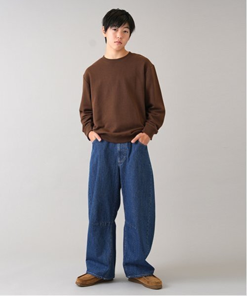 GLAZOS(グラソス)の「【大人向けサイズあり】【プチプラ】アソートバックプリントトレーナー(スウェット・キッズ・ブラック/レッド/グリーン/オートミール/パープル/ブラウン・S/M/L/LL)」の22枚目の写真