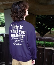 GLAZOS | 【プチプラ】アソートバックプリントトレーナー(スウェット)