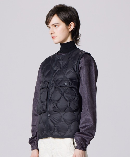 TAION(タイオン)】〈ユニセックス〉ミリタリー クルーネックWポケット