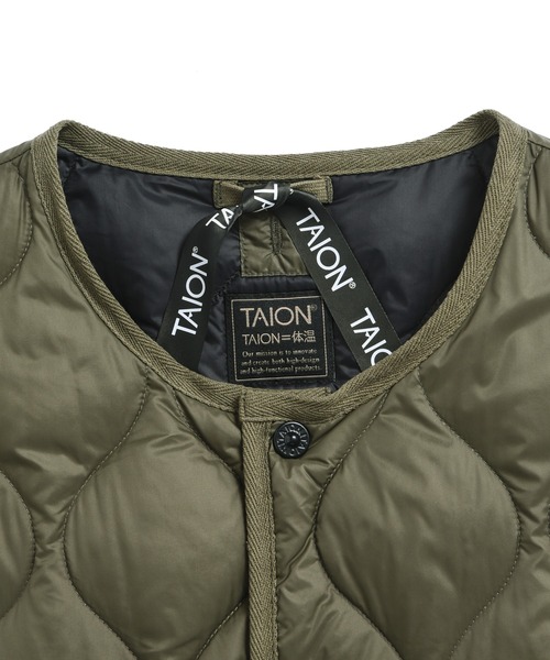 TAION(タイオン)】〈ユニセックス〉ミリタリー クルーネックW