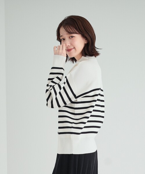 セーター セール】【セットアップ可/S-LL】インせず着られる 洗えるもちもち裾