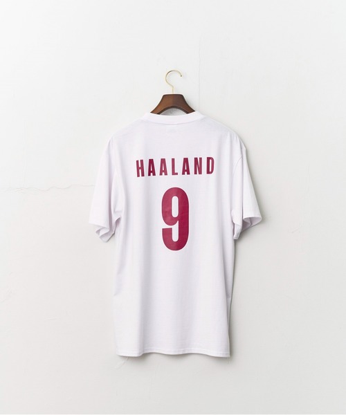 Auntie Rosa（アンティローザ）の「マンチェスターシティ プレイヤーズ Tシャツ HAALAND（Tシャツ/カットソー・メンズ・ブルー/ホワイト/ネイビー・MEDIUM/LARGE/X-LARGE）」の2枚目の写真