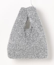 Elura | ラメニットマルシェバッグ　巾着/144283(ハンドバッグ)