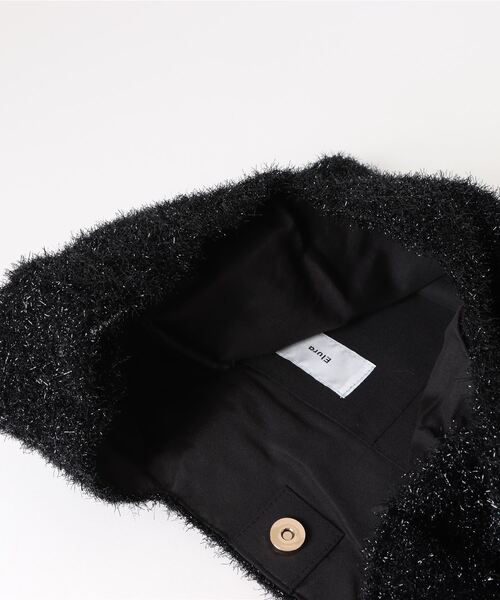 Elura（エルーラ）の「ラメニットマルシェバッグ　巾着/144283（ハンドバッグ・レディース・ゴールド/ブラック/シルバー・ONE SIZE）」の19枚目の写真