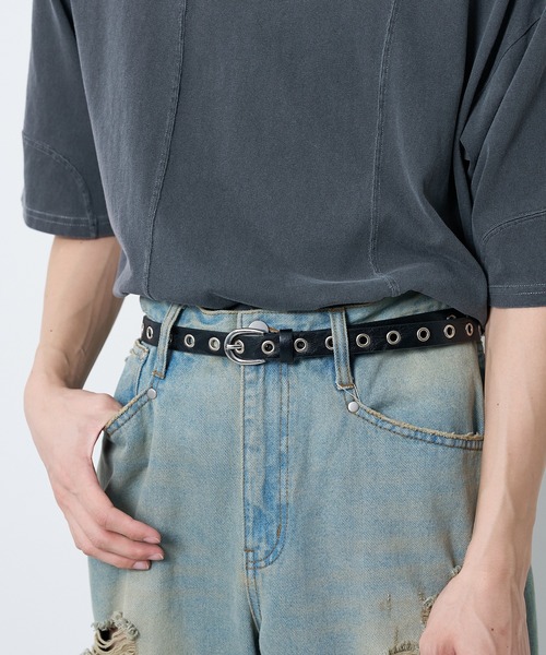 WEGO（ウィゴー）の「WEGO/アソートナローベルト（ベルト・メンズ・ブラック/その他1・FREE）」の8枚目の写真