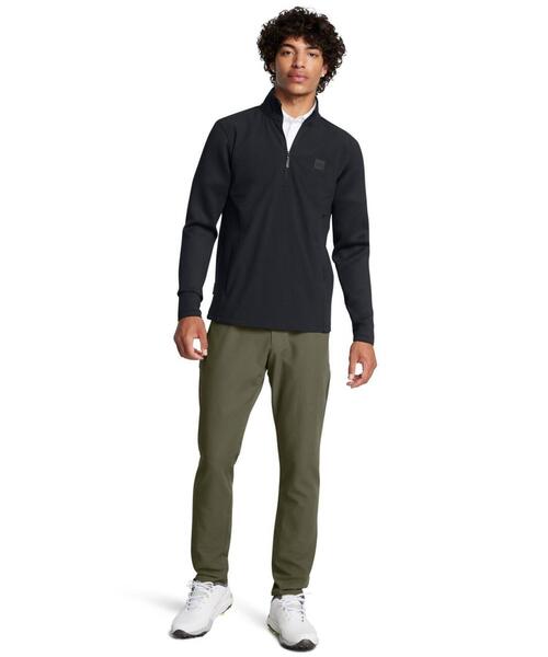 UNDER ARMOUR（アンダーアーマー）の「UAドライブ プロ ストーム ハイブリッド 1/2ジップ ジャケット（ゴルフ/メンズ）（その他アウター・メンズ・ブラック・2XL/M/XL/L）」の3枚目の写真