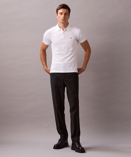 カルバンクライン ホワイトポロシャツ Sサイズ Tシャツ 楽天市場】Calvin Klein カルバンクライン ポロシャツ SLIM FIT