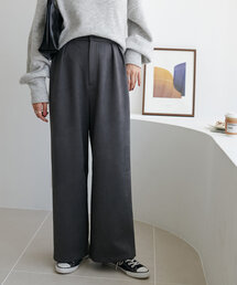 DISCOAT | エコスエード2タックストレートパンツ(その他パンツ)