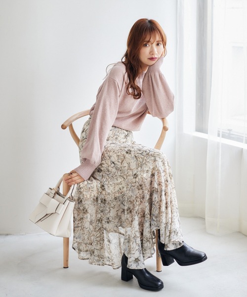 リボンモチーフバッグ 283504（ショルダーバッグ）｜mysty woman（ミスティウーマン）