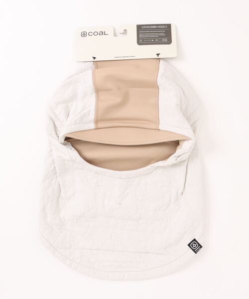 【COAL/コール】CATACOMBS HOOD II/防風保温ストレッチドローコード付き耐水デザインバラクラバスローフード（スポーツグッズ）｜COAL（コール）