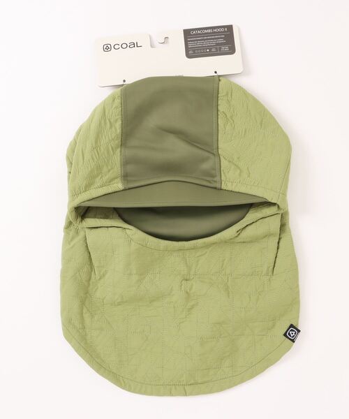 【COAL/コール】CATACOMBS HOOD II/防風保温ストレッチドローコード付き耐水デザインバラクラバスローフード（スポーツグッズ）｜COAL（コール）