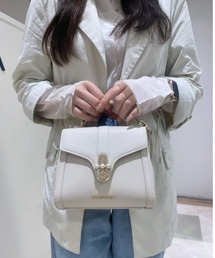3連パールショルダーバッグ
