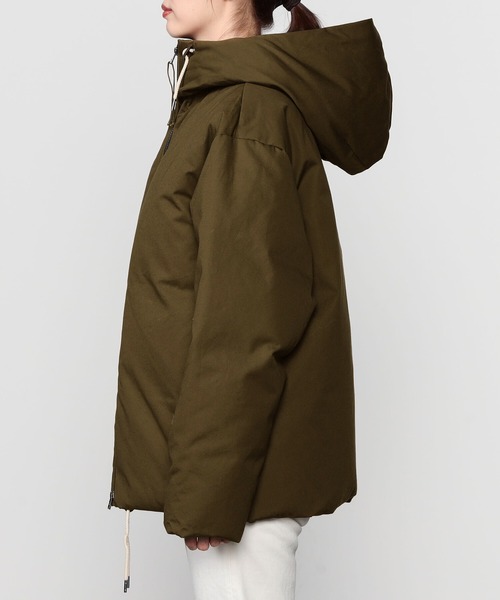 ZANTER JAPAN(ザンタージャパン)の「ZANTER |〈別注〉ベンタイル ダウンジャケット WOMEN(ダウンジャケット/コート・レディース・ブラック/カーキ・S)」の17枚目の写真
