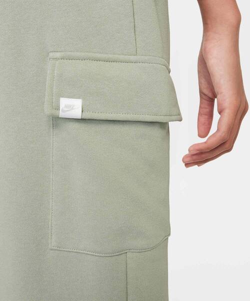 NIKE（ナイキ）の「ナイキ スポーツウェア ガールズ Dri-FIT オーバーサイズド フリース パンツ / Nike Sportswear Girls' Dri-FIT Oversized Fleece Pants FZ5550-370 Jade Horizon（スウェットパンツ・キッズ・グリーン系その他・130/140/150/160/170）」の4枚目の写真