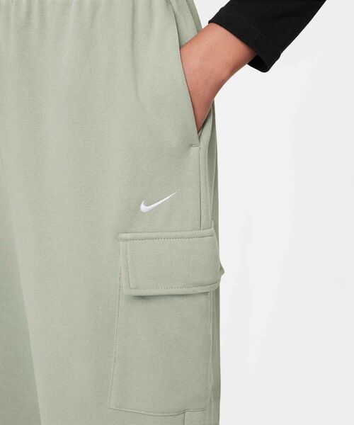 NIKE（ナイキ）の「ナイキ スポーツウェア ガールズ Dri-FIT オーバーサイズド フリース パンツ / Nike Sportswear Girls' Dri-FIT Oversized Fleece Pants FZ5550-370 Jade Horizon（スウェットパンツ・キッズ・グリーン系その他・130/140/150/160/170）」の7枚目の写真