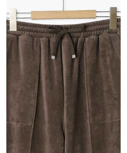 Samansa Mos2(サマンサ モスモス)の「ベロアカーブパンツ(その他パンツ・レディース・カーキ/キナリ/モカ・F)」の8枚目の写真