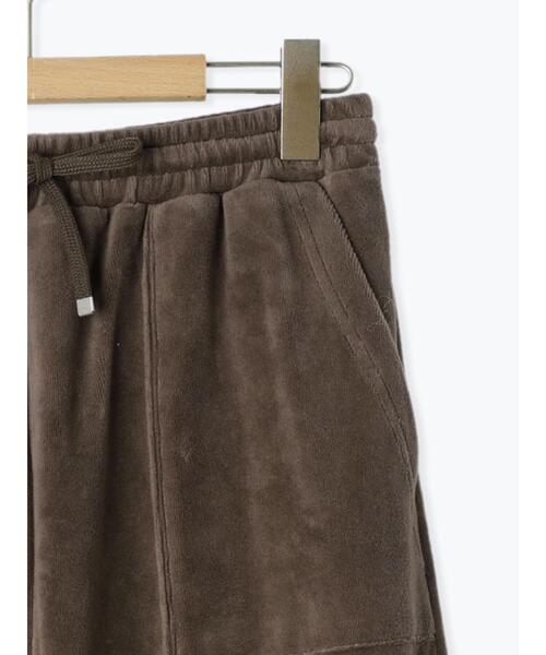 Samansa Mos2(サマンサ モスモス)の「ベロアカーブパンツ(その他パンツ・レディース・カーキ/キナリ/モカ・F)」の7枚目の写真