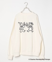 LEPSIM | 【OSAMU GOODS×LEPSIM】裏毛クループルオーバー　251550(スウェット)