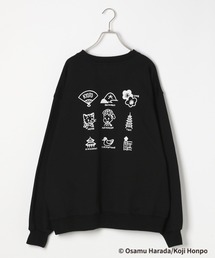 LEPSIM | 【OSAMU GOODS×LEPSIM】裏毛クループルオーバー　251550(スウェット)