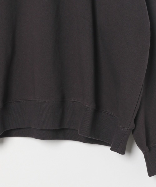 LEPSIM（レプシィム）の「【OSAMU GOODS×LEPSIM】裏毛クループルオーバー　251550（スウェット・レディース・ブラック/ライトグレー/アイボリー/チャコールグレー・FREE）」の13枚目の写真