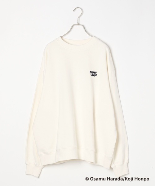 LEPSIM（レプシィム）の「【OSAMU GOODS×LEPSIM】裏毛クループルオーバー　251550（スウェット・レディース・ブラック/ライトグレー/アイボリー/チャコールグレー・FREE）」の17枚目の写真