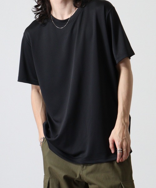 TRUSS(トラス)の「TRUSS SUSTAINABLE リサイクルポリエステルTシャツ(Tシャツ/カットソー・メンズ・ホワイト/ブラック/ネイビー・L/S/XL)」の7枚目の写真
