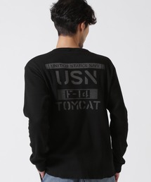 MINI WAFFLE T-SHIRT / ミニワッフル 長袖Tシャツ / AVIREX / アヴィレックス