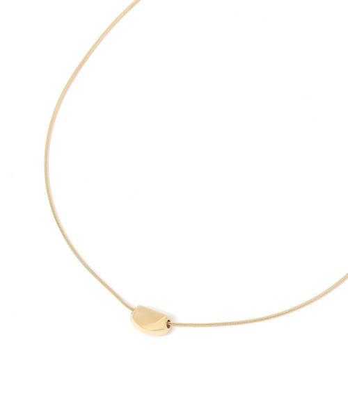 LOWRYS FARM（ローリーズファーム）の「ステンレスプチTOPネックレス 283642（ネックレス・レディース・グレー/ベージュ/グレー系その他/ゴールド/ライトグレー/キャメル・FREE）」の6枚目の写真