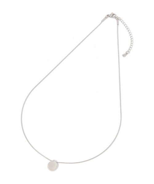 LOWRYS FARM（ローリーズファーム）の「ステンレスプチTOPネックレス 283642（ネックレス・レディース・グレー/ベージュ/グレー系その他/ゴールド/ライトグレー/キャメル・FREE）」の8枚目の写真