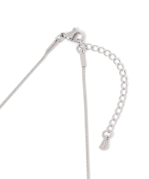 LOWRYS FARM（ローリーズファーム）の「ステンレスプチTOPネックレス 283642（ネックレス・レディース・グレー/ベージュ/グレー系その他/ゴールド/ライトグレー/キャメル・FREE）」の9枚目の写真