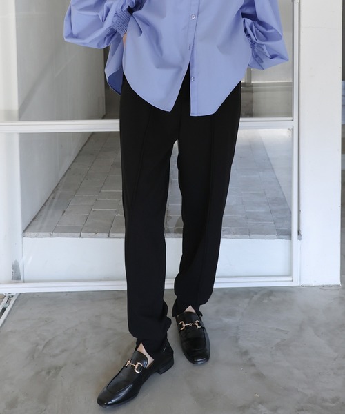 select MOCA Et（セレクトモカエト）の「【Et】Center Slit Jogger Pants（その他パンツ・レディース・ブラック/ブラウン・LARGE/MEDIUM）」の13枚目の写真