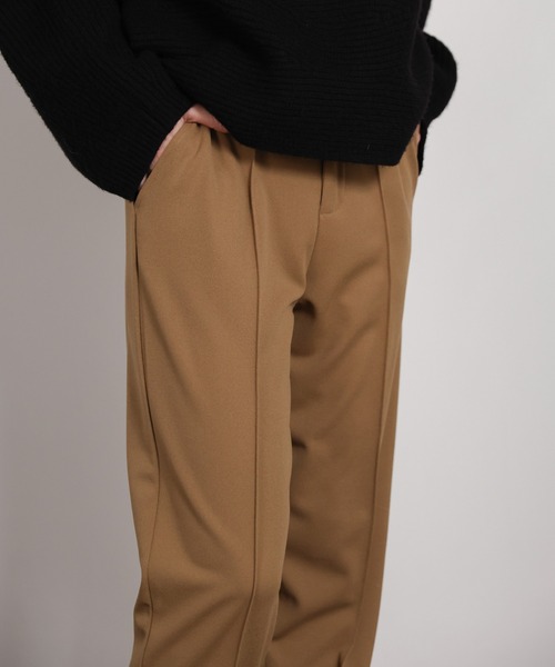 select MOCA Et（セレクトモカエト）の「【Et】Center Slit Jogger Pants（その他パンツ・レディース・ブラック/ブラウン・LARGE/MEDIUM）」の9枚目の写真