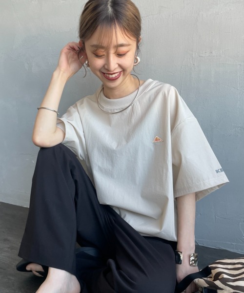 KELTY（ケルティ）の「[KELTY/ケルティ] 別注 ラッシュコンフォート ショートスリーブナイロンＴシャツ（Tシャツ/カットソー・レディース・ブルー/オリーブ/グレイッシュベージュ/ブラック・F）」の2枚目の写真