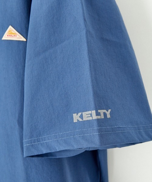 KELTY（ケルティ）の「[KELTY/ケルティ] 別注 ラッシュコンフォート ショートスリーブナイロンＴシャツ（Tシャツ/カットソー・レディース・ブルー/オリーブ/グレイッシュベージュ/ブラック・F）」の8枚目の写真