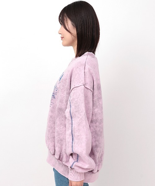 チチカカ（チチカカ）の「パウダーダイスウェットプルオーバー（スウェット・レディース・ピンク/グリーン/チャコールグレー・FREE）」の10枚目の写真