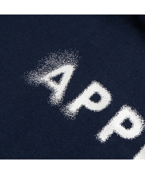 APPLEBUM（アップルバム）の「Blurry Logo Zip Totebag [TiEDYE FREAK]（トートバッグ・メンズ・ネイビー・FREE）」の5枚目の写真